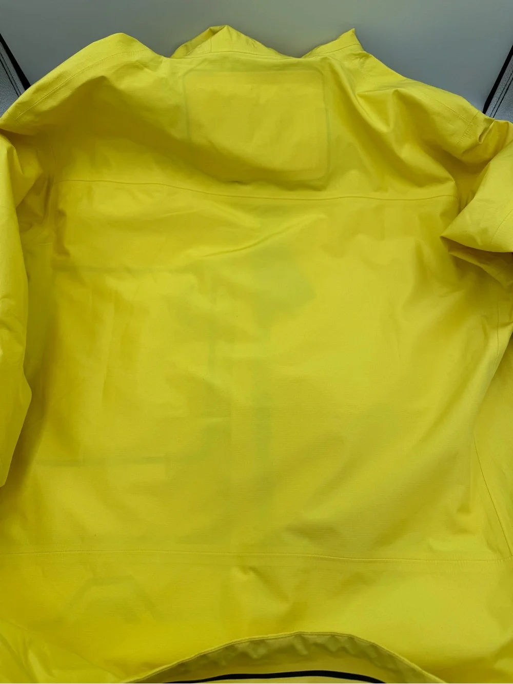Polo by Ralph Lauren Bright Yellow Hooded Raincoat with Black Trim NWT! 🆕
